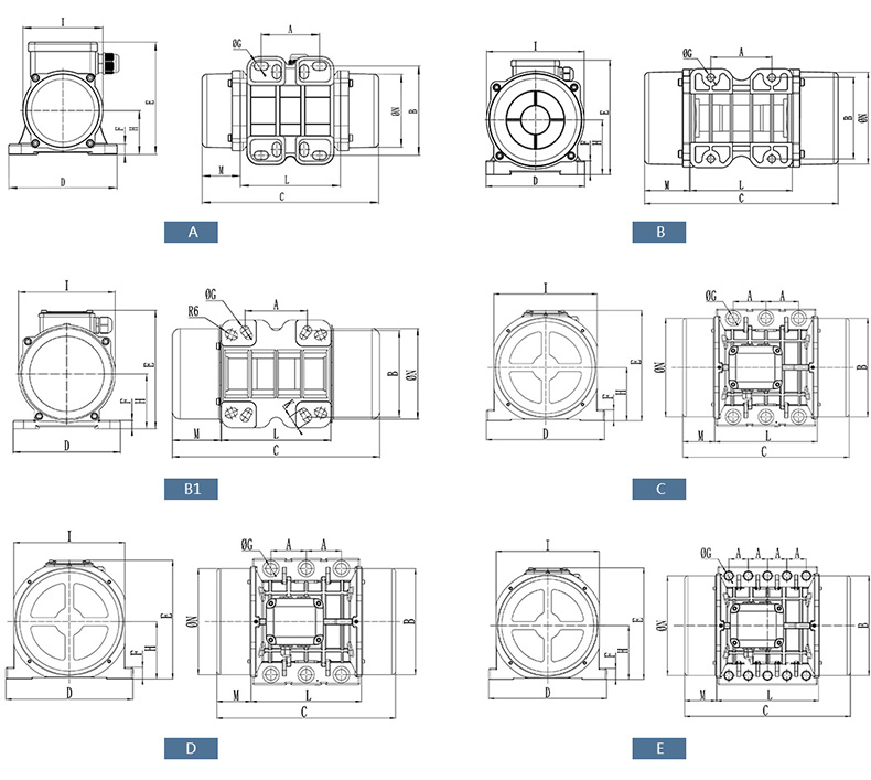 振動(dòng)電機(jī)規(guī)格
