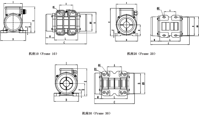 單相振動電機(jī)規(guī)格